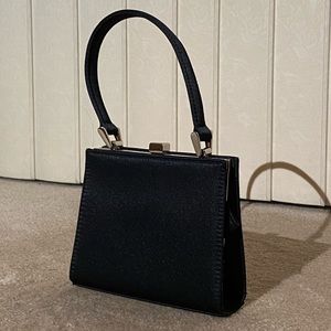 🌐 vintage 90s tiny satin evening purse